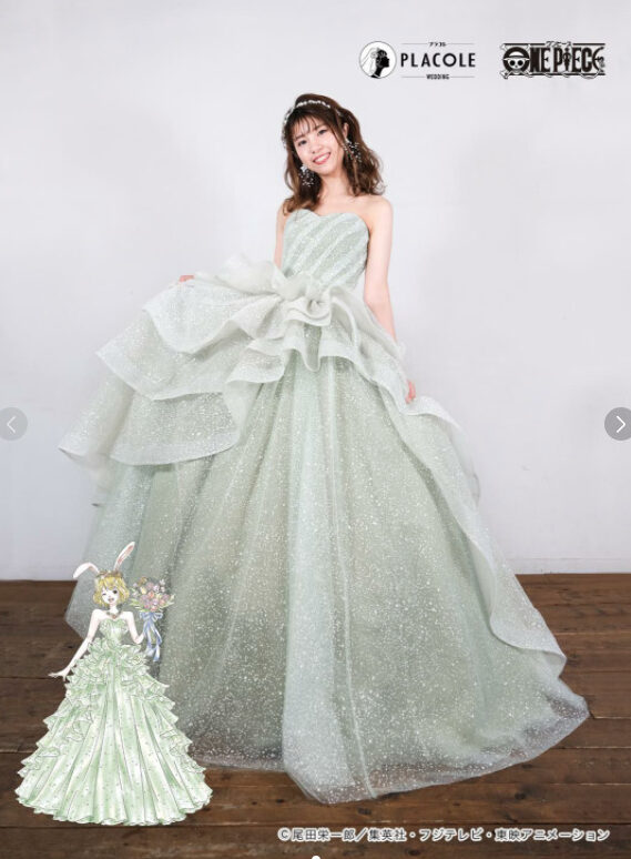 画像一覧 One Pieceナミやロビンたち 女子のウエディング姿が可愛すぎる あまディげブログ